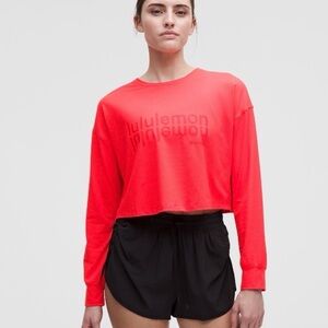 lululemon athletica muscle love long sleeve shirt *motif